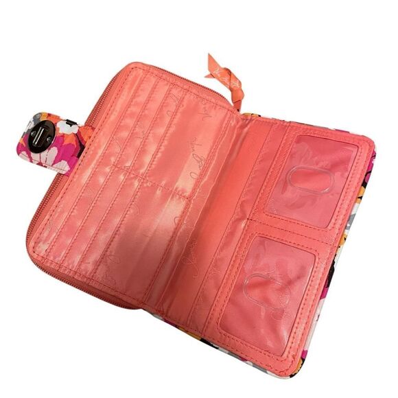 Vera Bradley Pixie Blooms Turn Lock Wallet NWOT - Picture 5 of 5